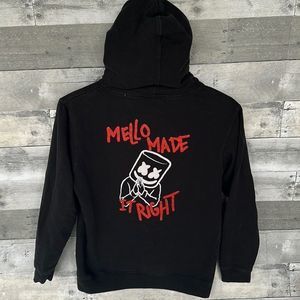 MARSHMELLO OFFICIAL MERCH MELLO MADE IT RIGHT HOODIE YOUTH LARGE